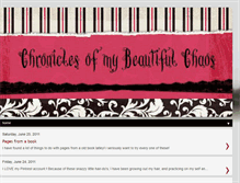 Tablet Screenshot of chroniclesofmybeautifulchaos.blogspot.com