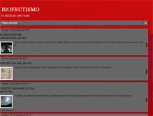 Tablet Screenshot of biofrutismo.blogspot.com