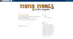 Desktop Screenshot of mamameechcreativekeepsakes.blogspot.com