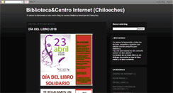 Desktop Screenshot of bibliotecachiloeches.blogspot.com