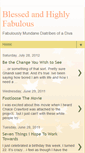 Mobile Screenshot of blessedandhighlyfab.blogspot.com