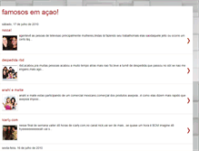 Tablet Screenshot of famosos-em-acao.blogspot.com