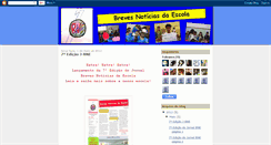 Desktop Screenshot of brevesnoticiasdaescola.blogspot.com