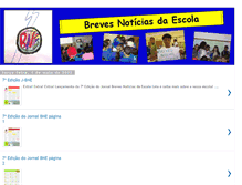 Tablet Screenshot of brevesnoticiasdaescola.blogspot.com