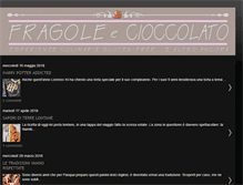 Tablet Screenshot of fragoleecioccolato.blogspot.com