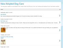 Tablet Screenshot of newdoginfo.blogspot.com