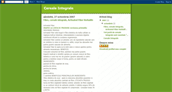 Desktop Screenshot of cereale-integrale.blogspot.com