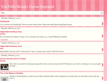 Tablet Screenshot of beautygurusexposed.blogspot.com