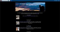 Desktop Screenshot of naturfotografer.blogspot.com