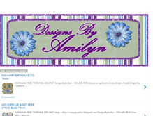 Tablet Screenshot of designsbyamilyn.blogspot.com