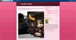 Desktop Screenshot of anvikit.blogspot.com