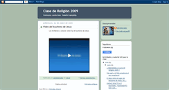 Desktop Screenshot of clasedereligion2009.blogspot.com