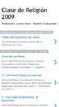 Mobile Screenshot of clasedereligion2009.blogspot.com
