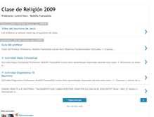 Tablet Screenshot of clasedereligion2009.blogspot.com