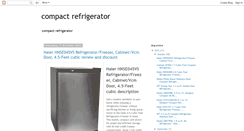 Desktop Screenshot of finestcompactrefrigeratorreviewed.blogspot.com