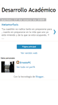 Mobile Screenshot of desarrollo-academico.blogspot.com