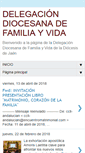 Mobile Screenshot of delegaciondefamiliayvida.blogspot.com