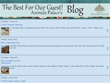 Tablet Screenshot of hotelavenidapalace.blogspot.com