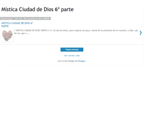 Tablet Screenshot of misticaciudaddedios6.blogspot.com