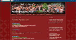 Desktop Screenshot of barriosacampadamurcia.blogspot.com