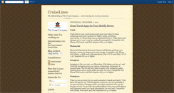 Desktop Screenshot of cruisecounselor.blogspot.com