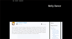 Desktop Screenshot of 4bellydance.blogspot.com