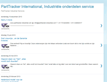 Tablet Screenshot of parttracker.blogspot.com