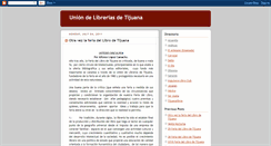 Desktop Screenshot of libreriasdetijuana.blogspot.com