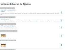 Tablet Screenshot of libreriasdetijuana.blogspot.com