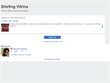 Tablet Screenshot of briefingvitrina.blogspot.com