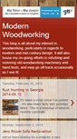 Mobile Screenshot of modernwoodworking.blogspot.com