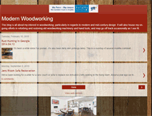 Tablet Screenshot of modernwoodworking.blogspot.com
