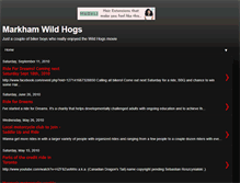 Tablet Screenshot of markhamwildhogs.blogspot.com