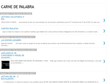 Tablet Screenshot of carnedepalabra.blogspot.com