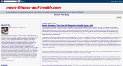 Desktop Screenshot of mens-fitness-and-healthdotcom.blogspot.com