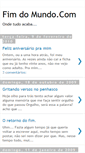 Mobile Screenshot of fimdomundopontocom.blogspot.com