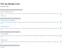 Tablet Screenshot of fimdomundopontocom.blogspot.com