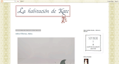 Desktop Screenshot of lahabitaciondekate.blogspot.com