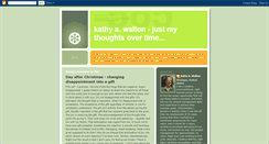 Desktop Screenshot of kathywalton.blogspot.com