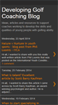 Mobile Screenshot of golfcoachingdevelopment.blogspot.com