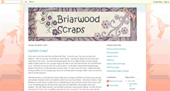 Desktop Screenshot of briarwoodscraps.blogspot.com