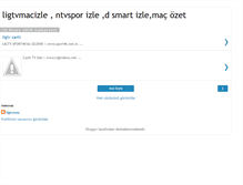 Tablet Screenshot of macozetleri7.blogspot.com