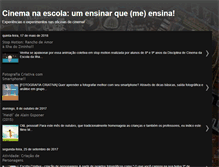 Tablet Screenshot of cineducacao.blogspot.com