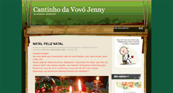 Desktop Screenshot of cantinhodavovojenny.blogspot.com