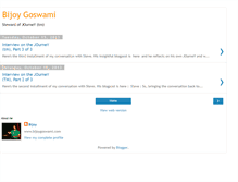 Tablet Screenshot of bijoygoswami.blogspot.com