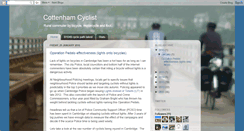 Desktop Screenshot of cottenhamcyclist.blogspot.com