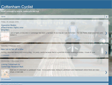 Tablet Screenshot of cottenhamcyclist.blogspot.com