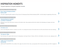 Tablet Screenshot of inspiration-moments.blogspot.com