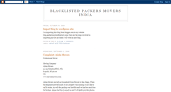 Desktop Screenshot of blacklistedpackersmovers.blogspot.com