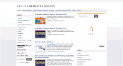 Desktop Screenshot of about-chemistry-online.blogspot.com